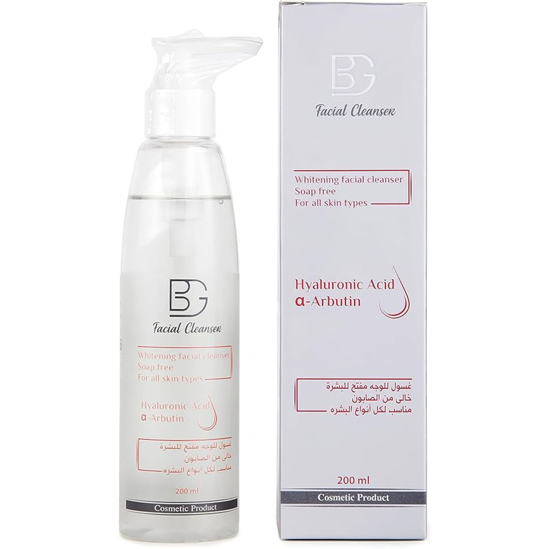 غسول جل منظف ​​الوجه BG بتركيبة مرطبة - 200 مل