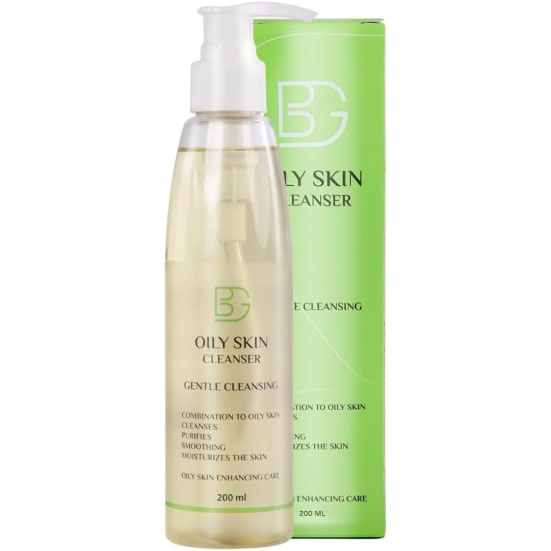 غسول جل للوجه من BG للبشرة الدهنية - 200 مل