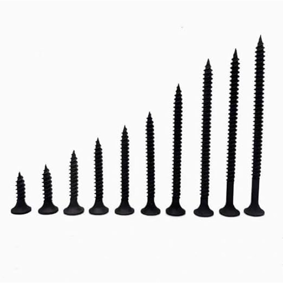 مسمار بورما عالي التحمل ومقاوم للتآكل - 24 - أسود - 2 سم