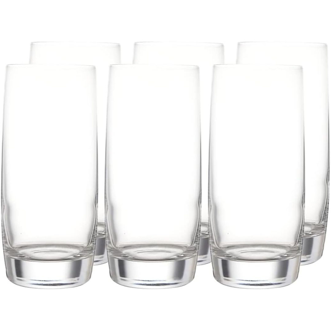 طقم كوبايات - 6 قطع - شفاف