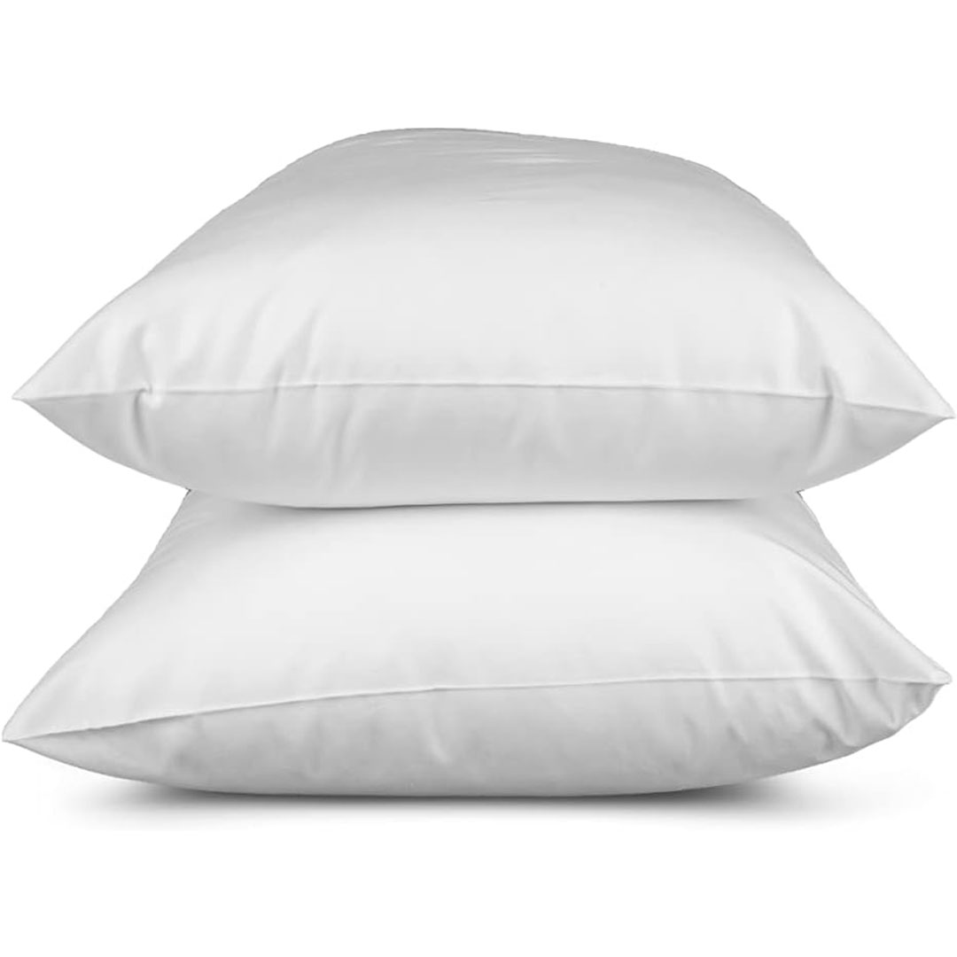 غطاء مخدة قطن 50*70 سم - أبيض