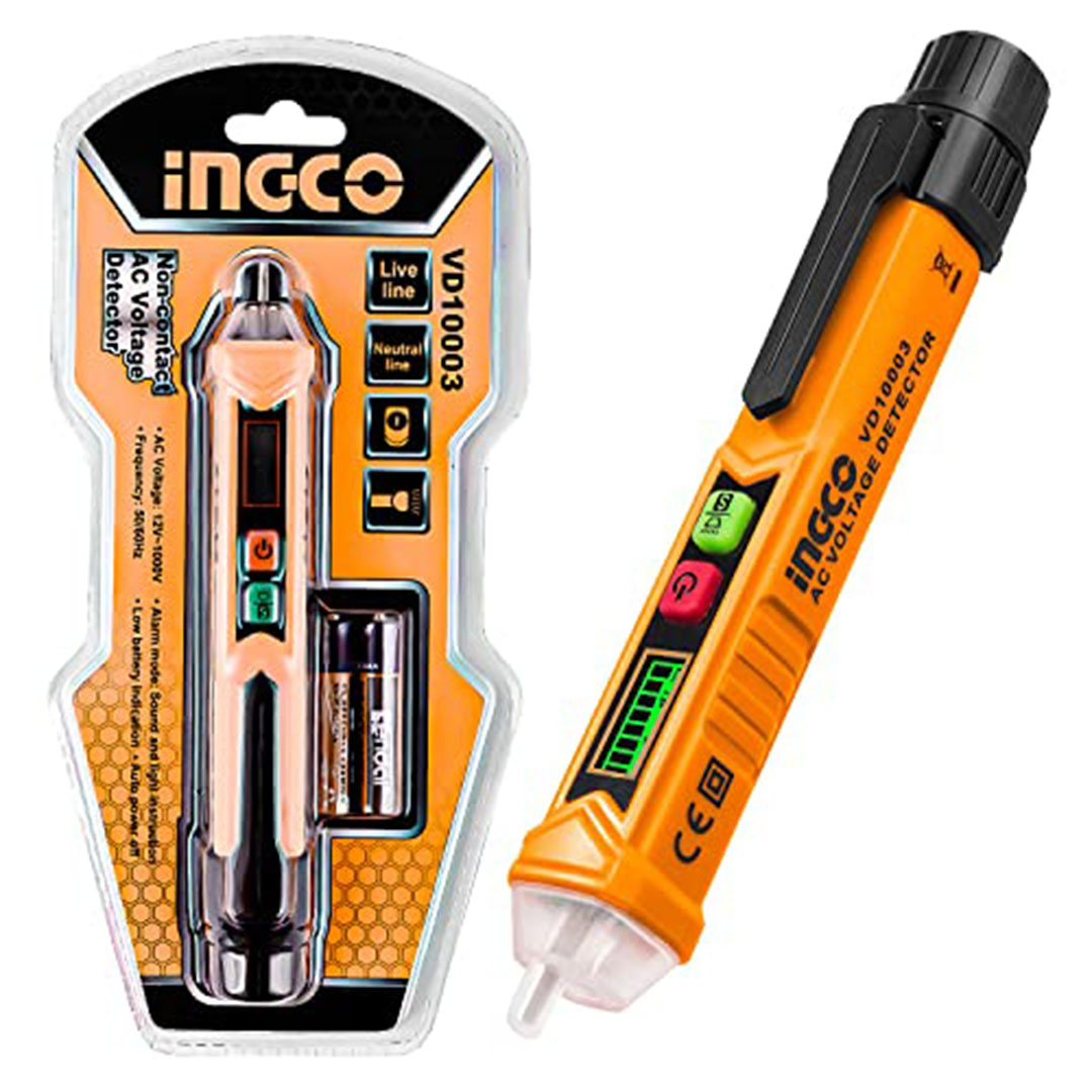 كاشف تيار متردد VD10003 إنجكو - أصفر