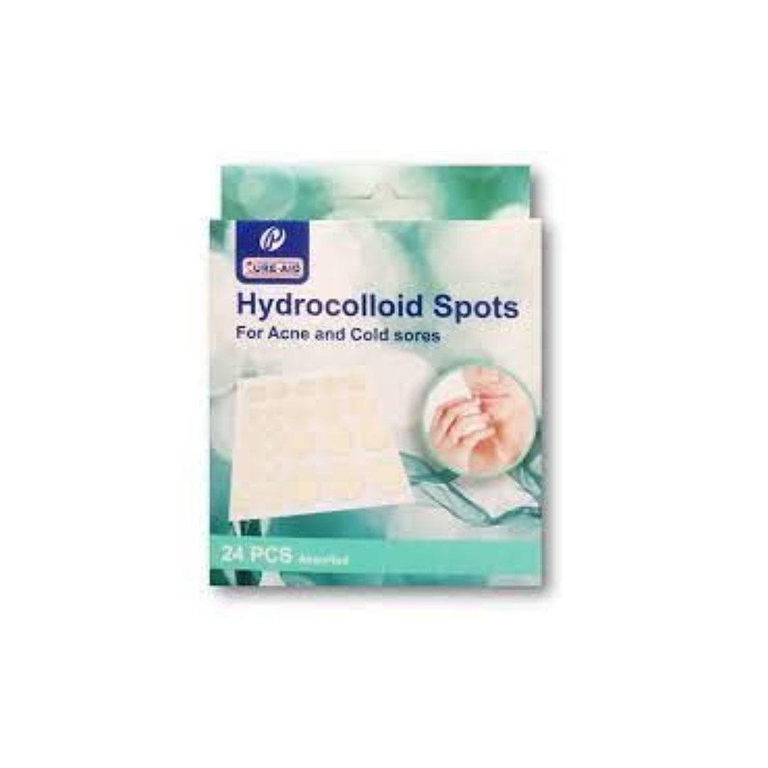 بلاستر طبي شفاف لتغطية حبوب - 24 قطعة