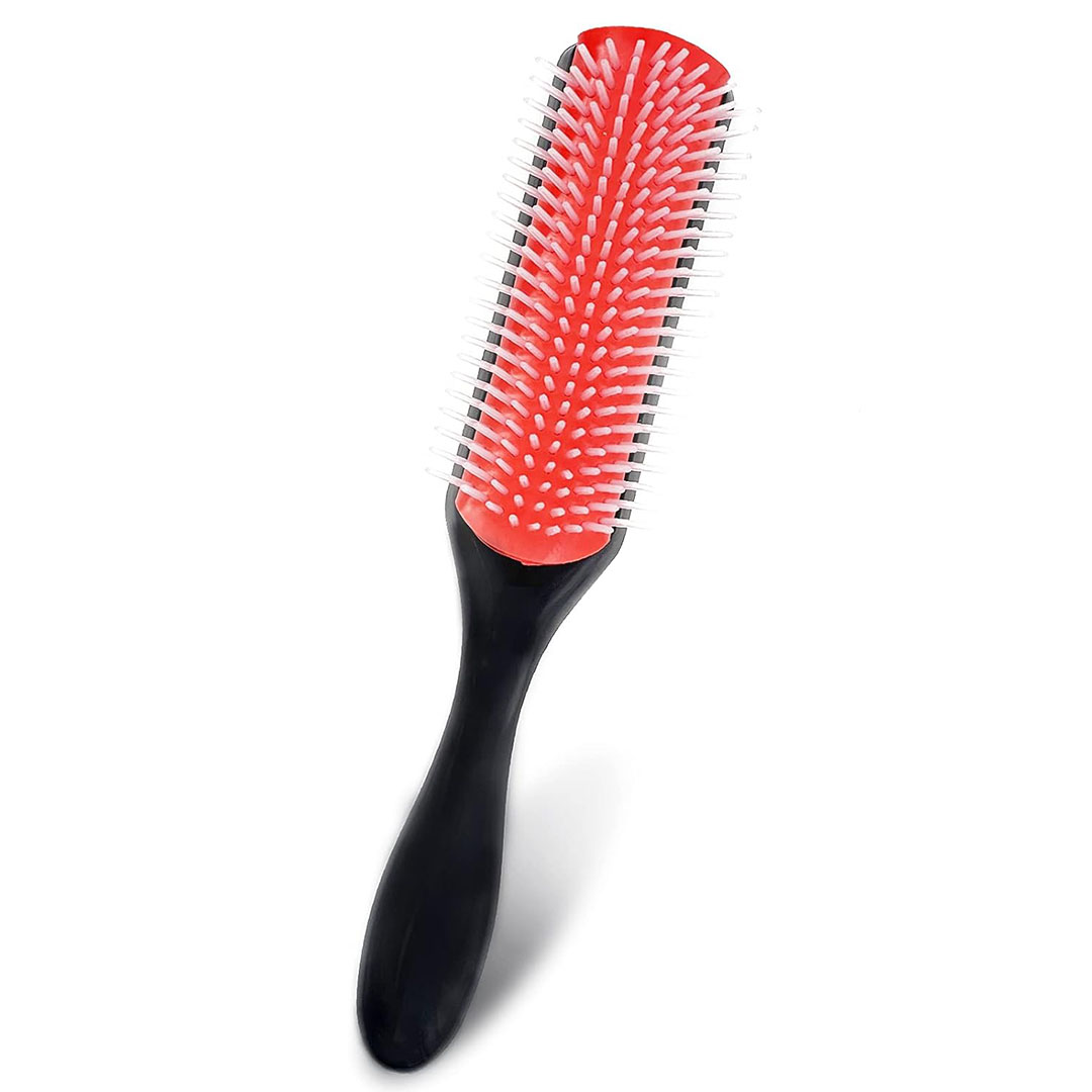 فرشاة تصفيف الشعر الإحترافية - أحمر