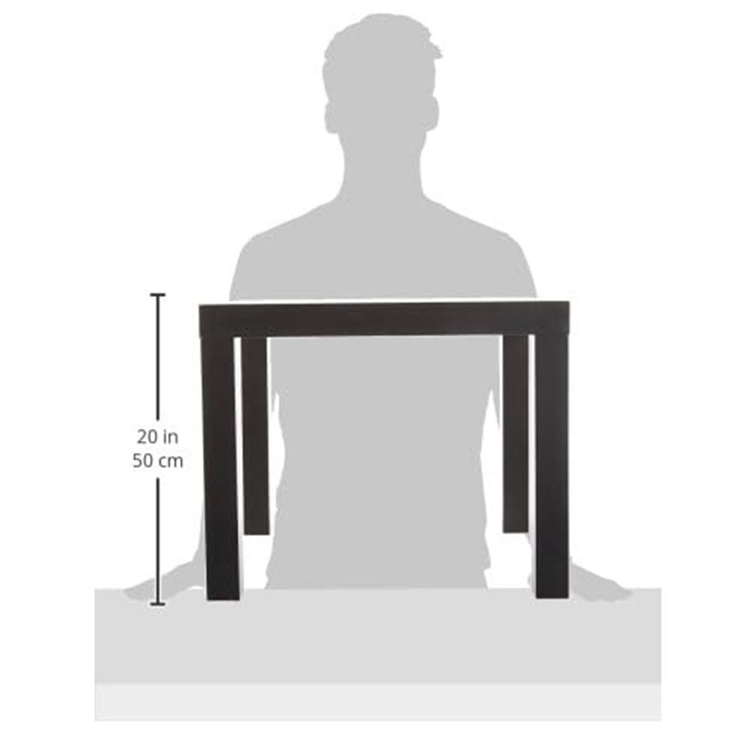 ترابيزة قهوة خشب - 55 سم - أسود