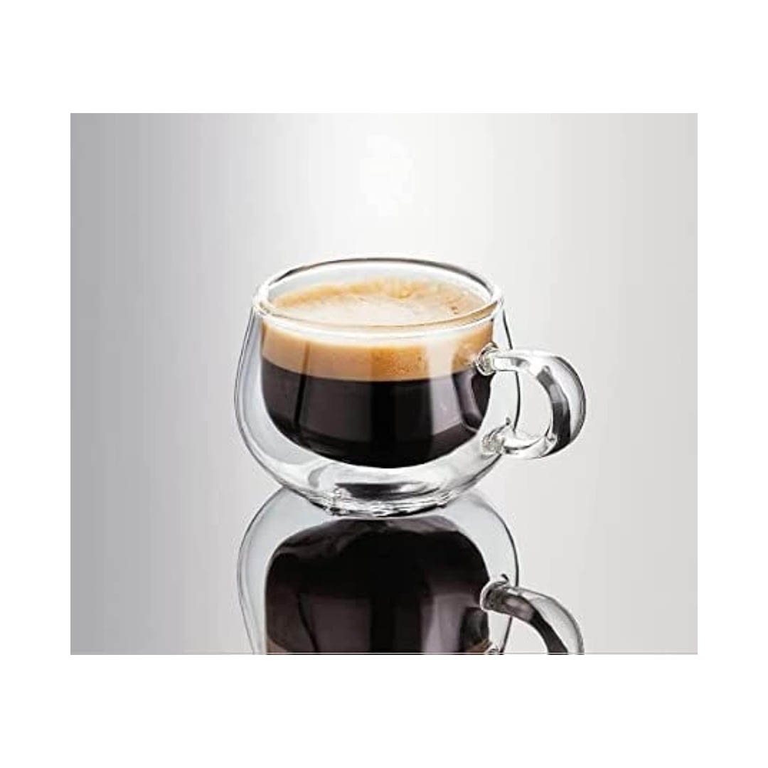 أكواب قهوة زجاجية صغير- 3 أكواب