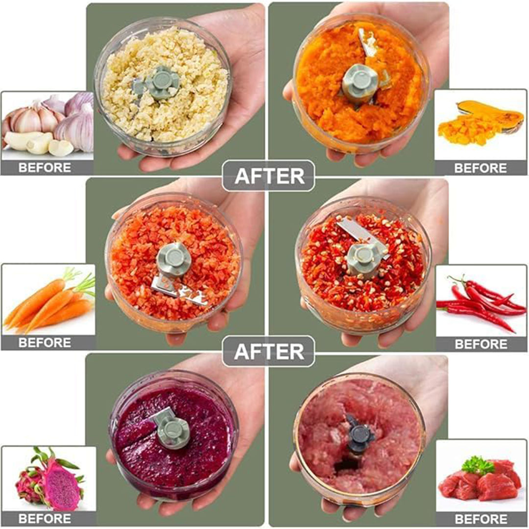 مفرمة طعام صغيرة يدوية