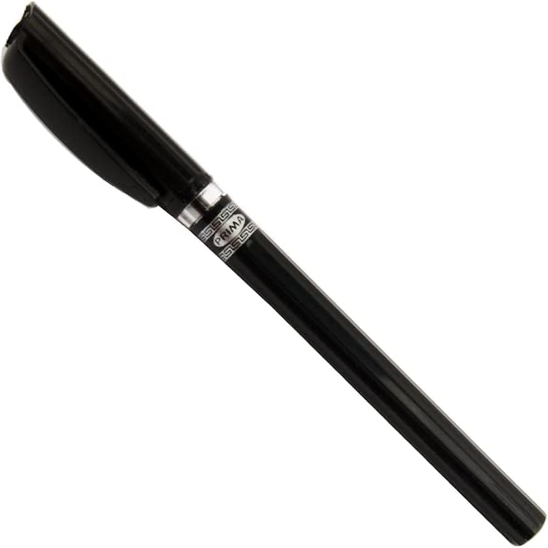 قلم حبر جاف - 2 قطعة - أسود