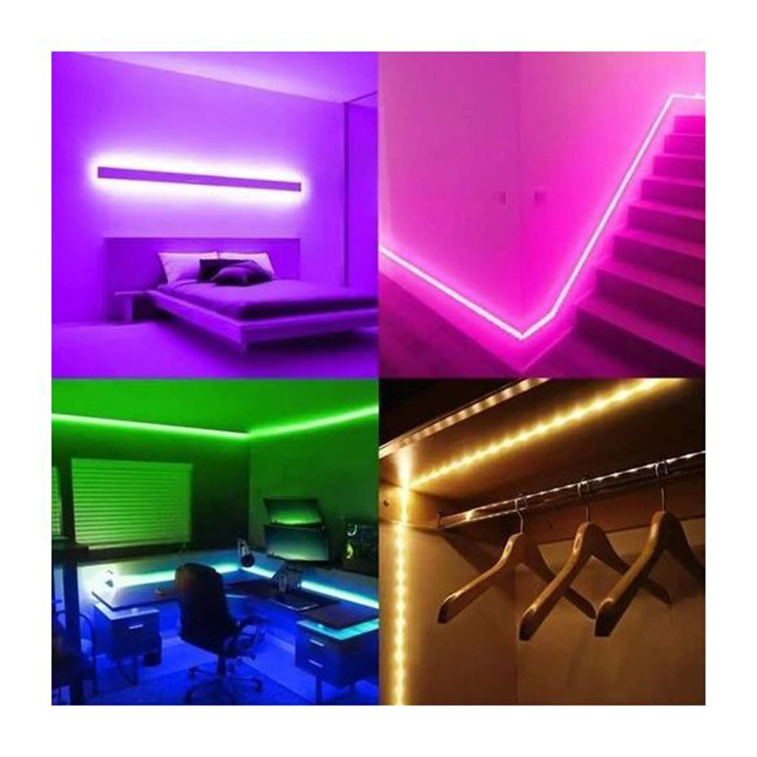 شريط إضاءة LED بالريموت - 5 متر