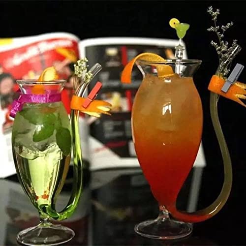 كوب زجاج مدمج مع شفاطة - 250 مللي