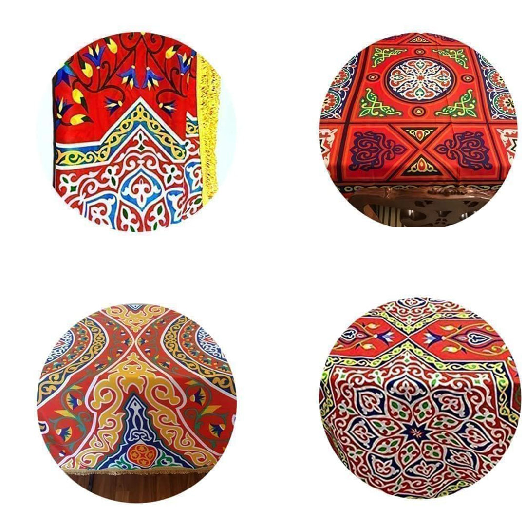 مفرش خيامية لرمضان - 1.5 × 1.5 م