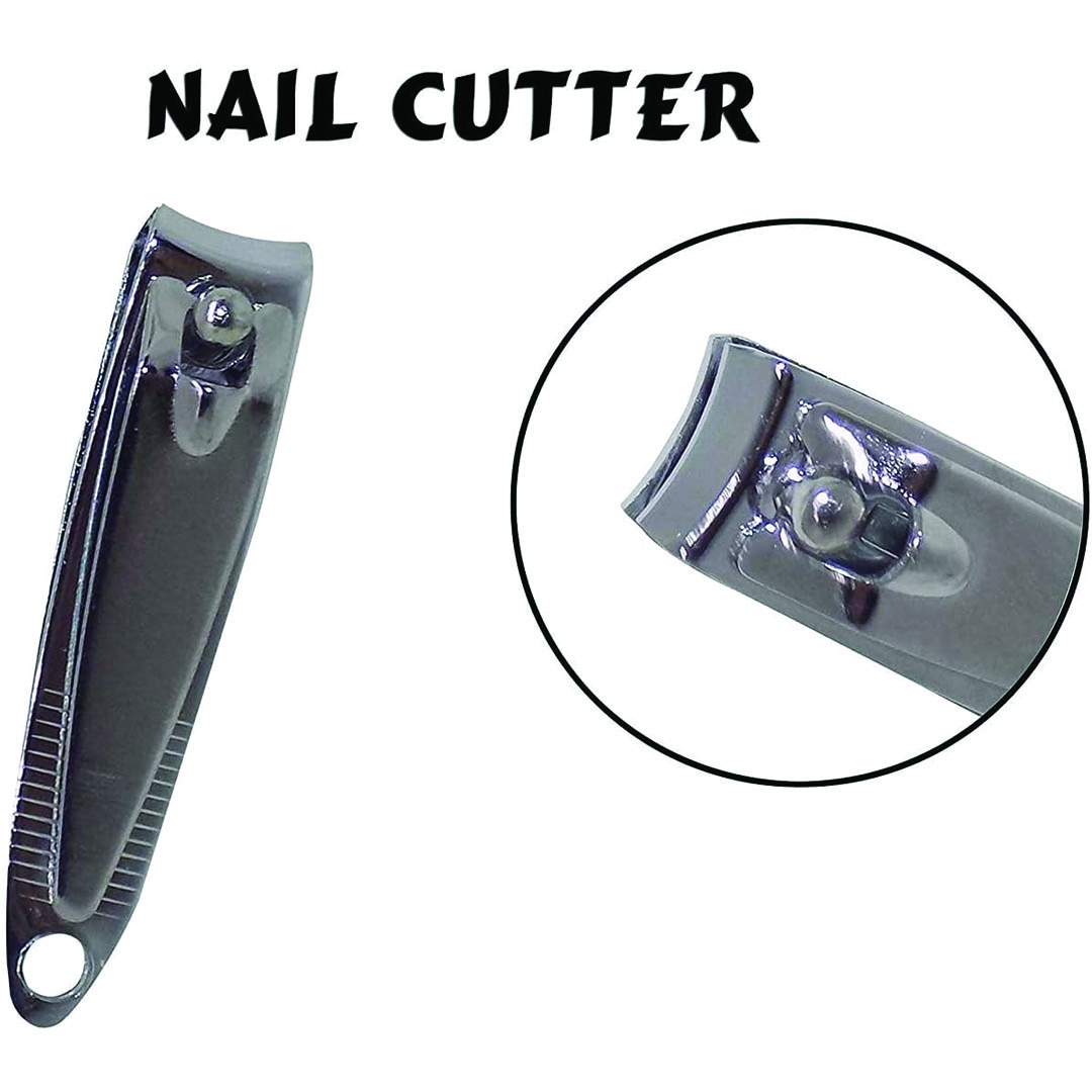 مجموعة مانيكير وباديكير للنساء - 6 قطع - متعددة الألوان