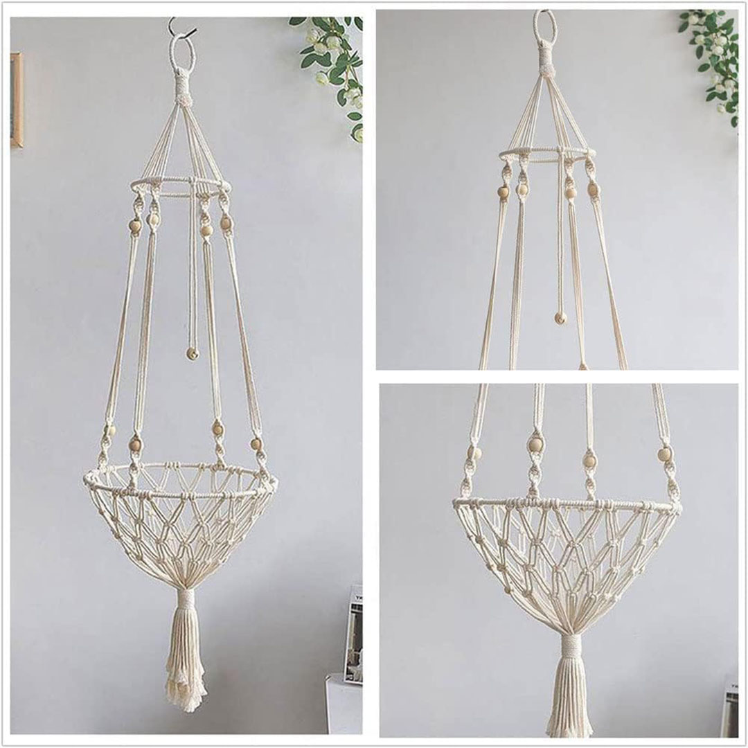 أرجوحة ماكراميه صغيرة