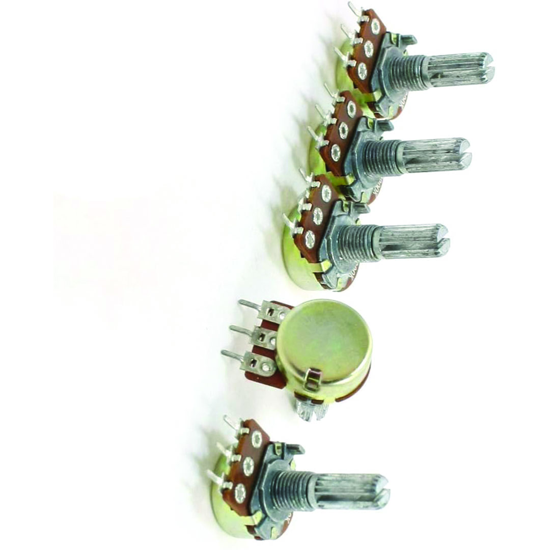 مقياس الجهد - 1 كيلو اوم - 3 دبابيس - متعدد الألوان