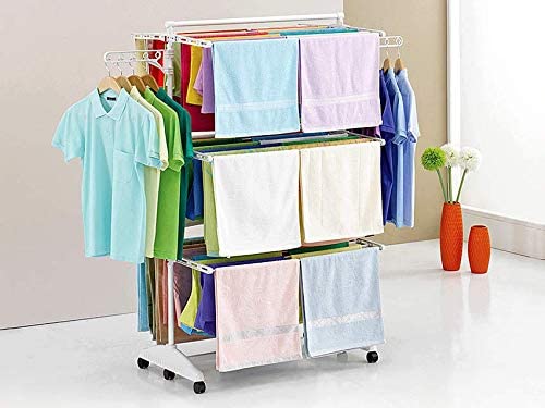 منشر غسيل 3 أدوار متحرك