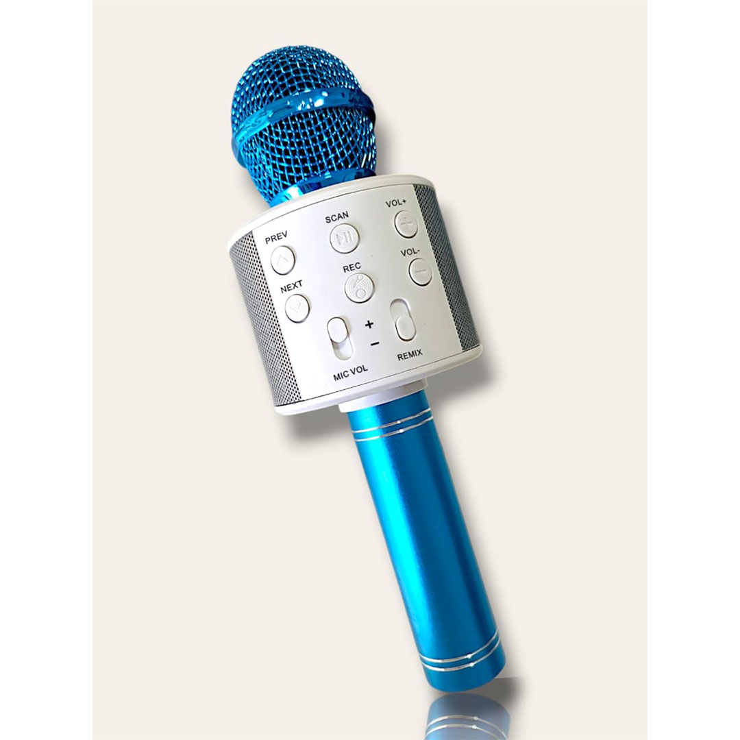 ميكروفون اللاسلكي بلوتوث مع مؤثرات صوتية وتغيير الصوت WS-858