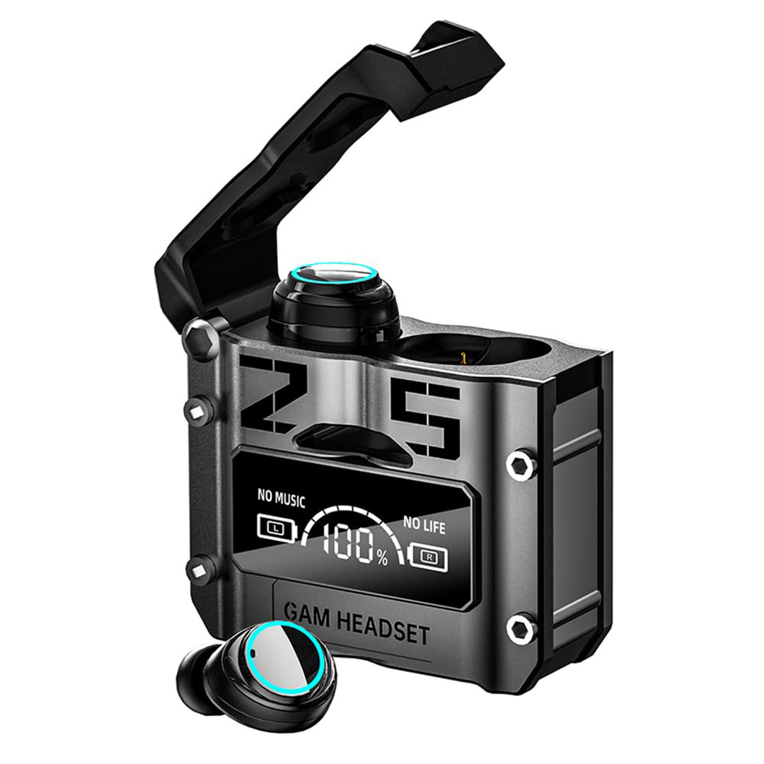 سماعة أذن لا سلكية تحكم باللمس وتقليل الضوضاء - رمادي - M25