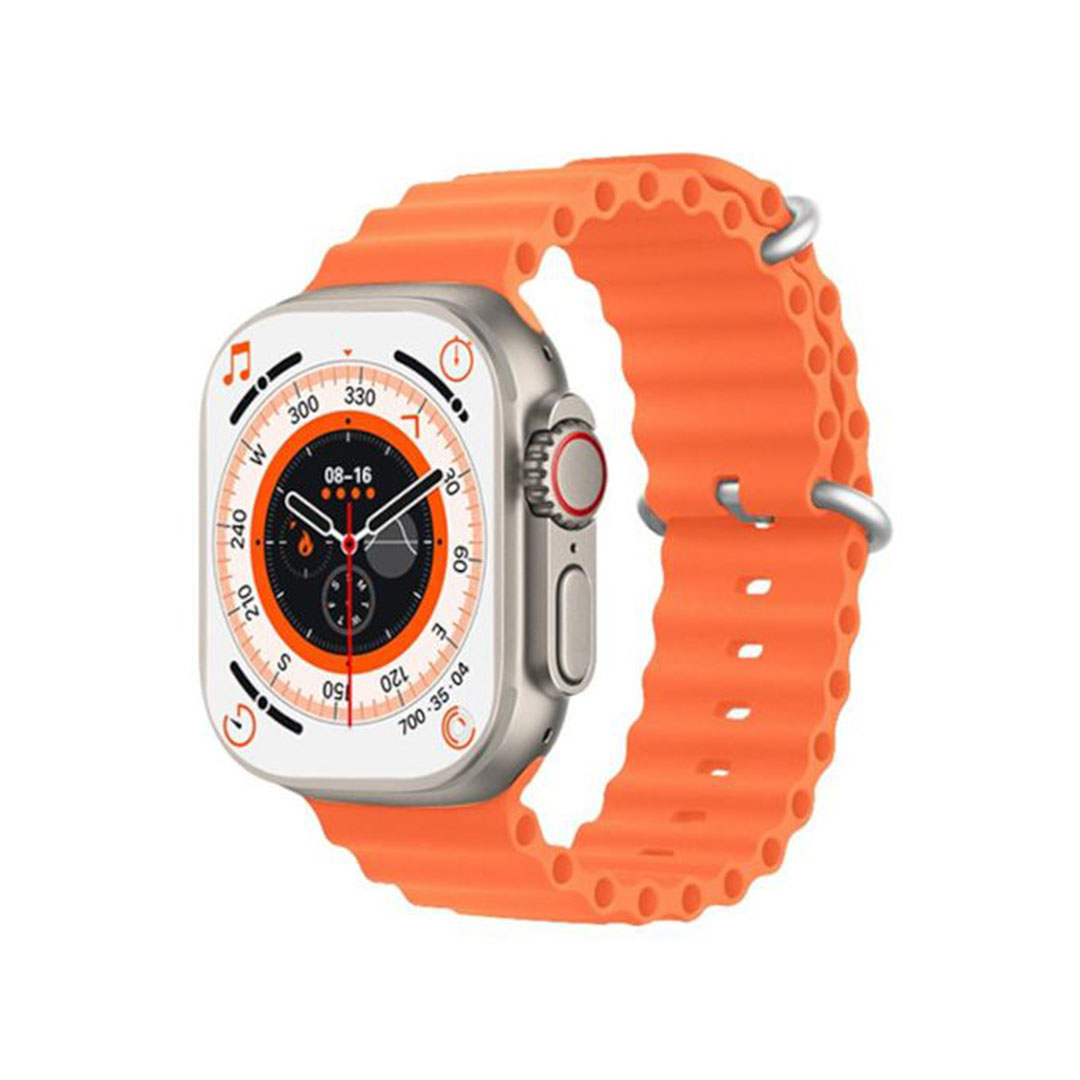 ساعة T800 ألترا 2 بلس الذكية - 49 مم - برتقالي