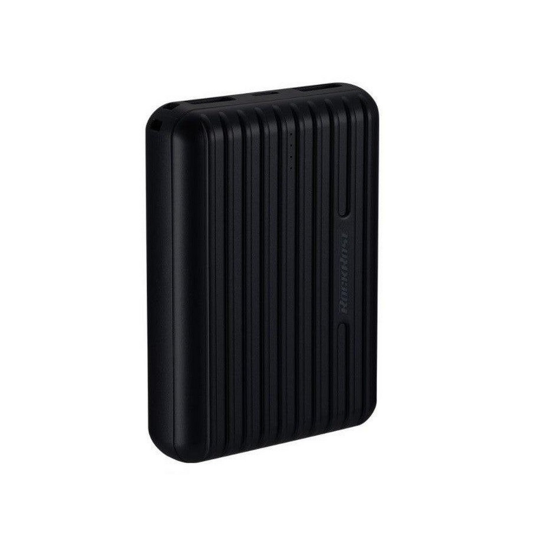 باور بانك روك روز Andes 10S بسعة 10000 مللي أمبير/ساعة للشحن السريع - أسود