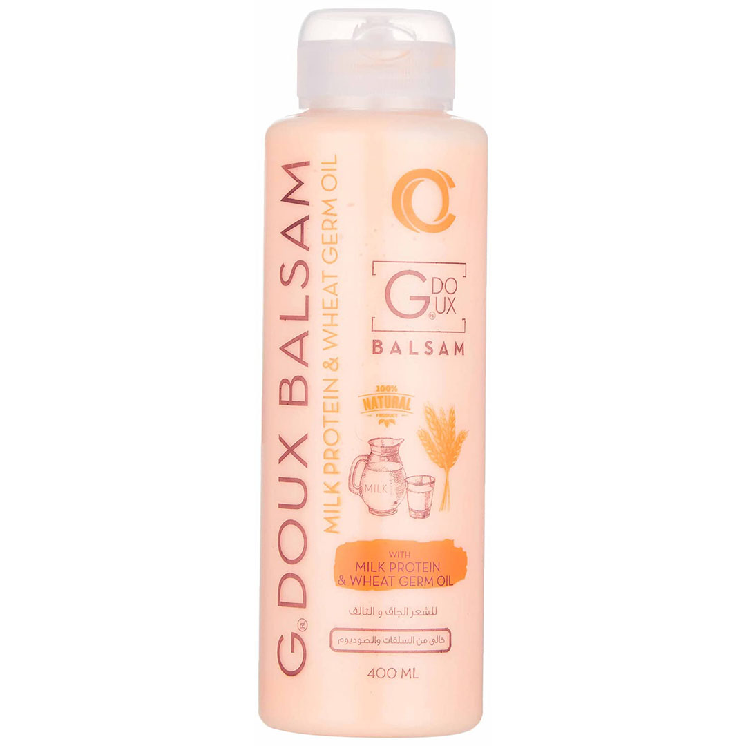 بلسم جي دو ببروتين الحليب وزيت جنين القمح - 400 مللي