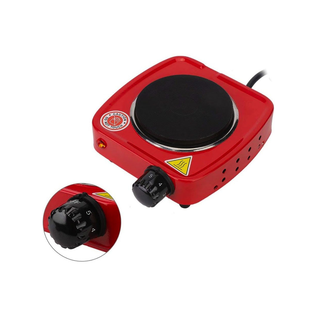 سخان كهربائي للطهي 1009 – 500 وات - أحمر