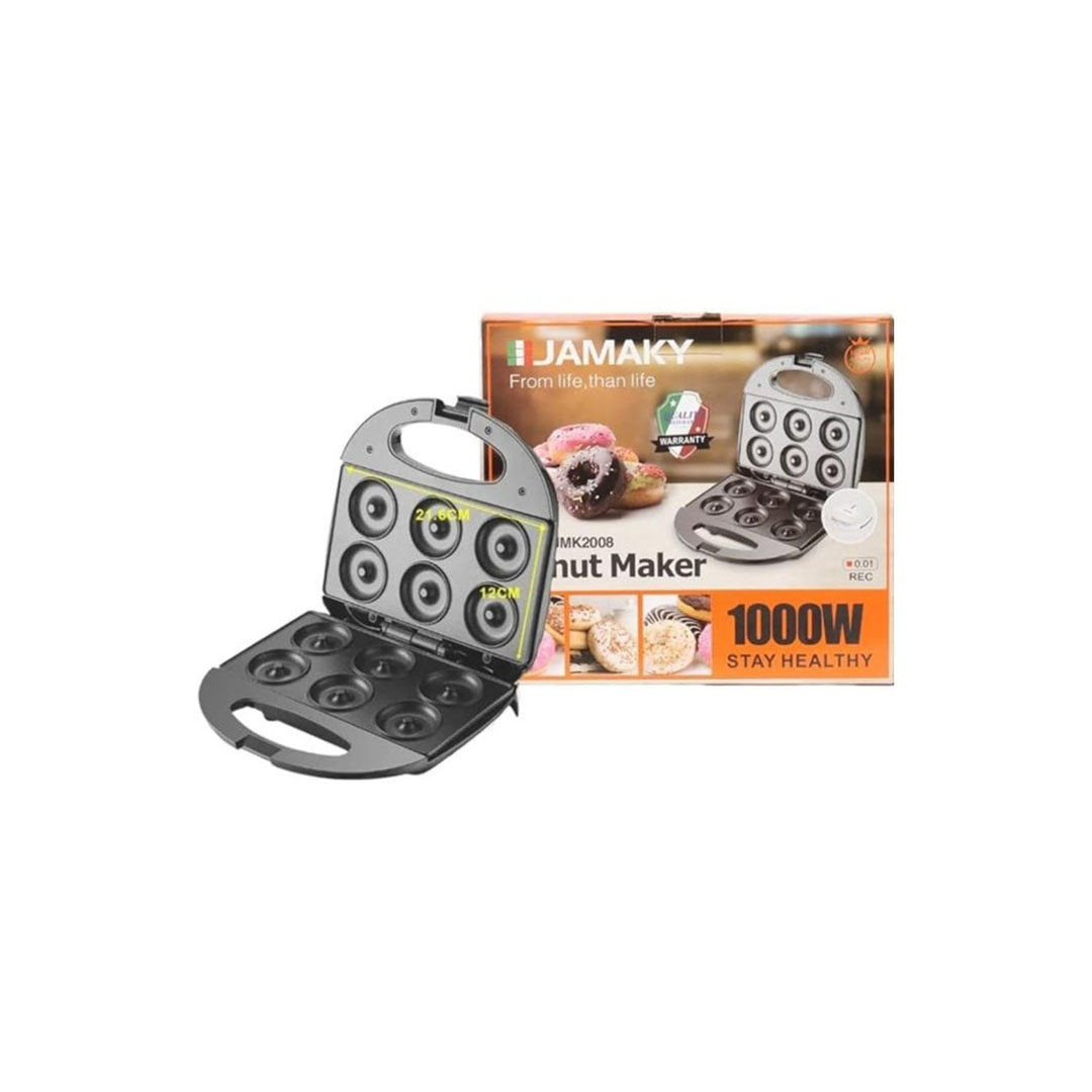 ماكينة صنع الدونات - 1000 وات - أبيض - JMK-2008