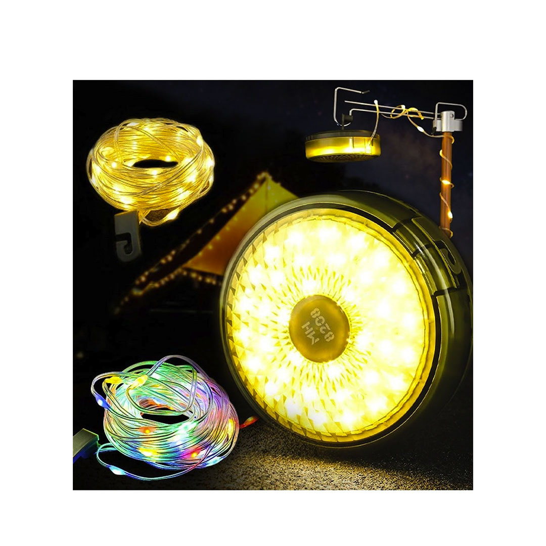 شريط إضائه و كشاف 2 في 1 قابل للشحن - 8 متر