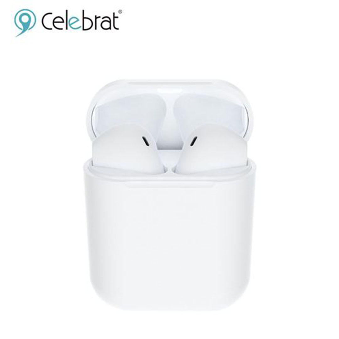 TWS-W10 سماعة أذن لاسلكية - أبيض