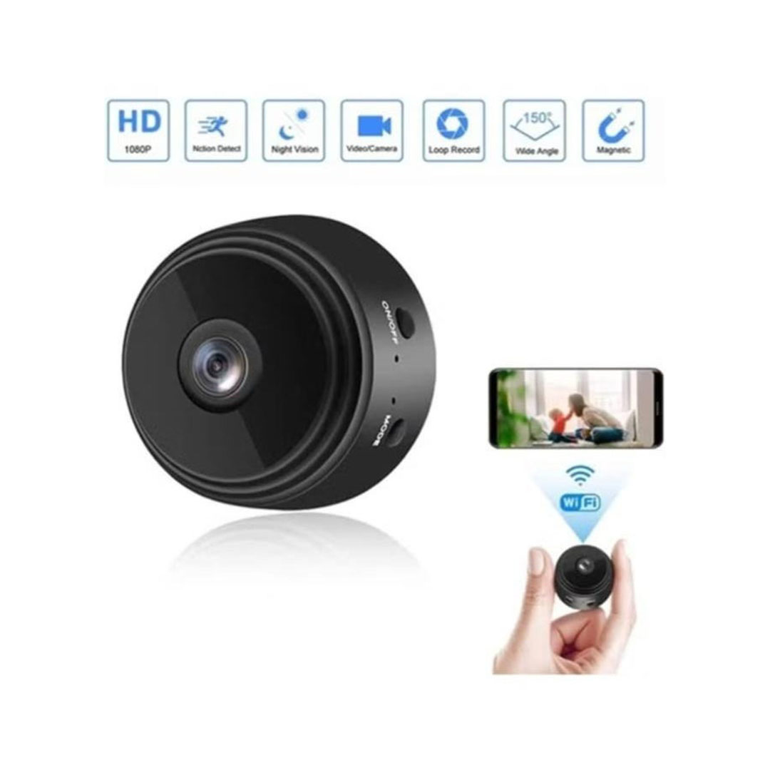 كاميرا مراقبة صغيرة HD عالية الدقة - أسود