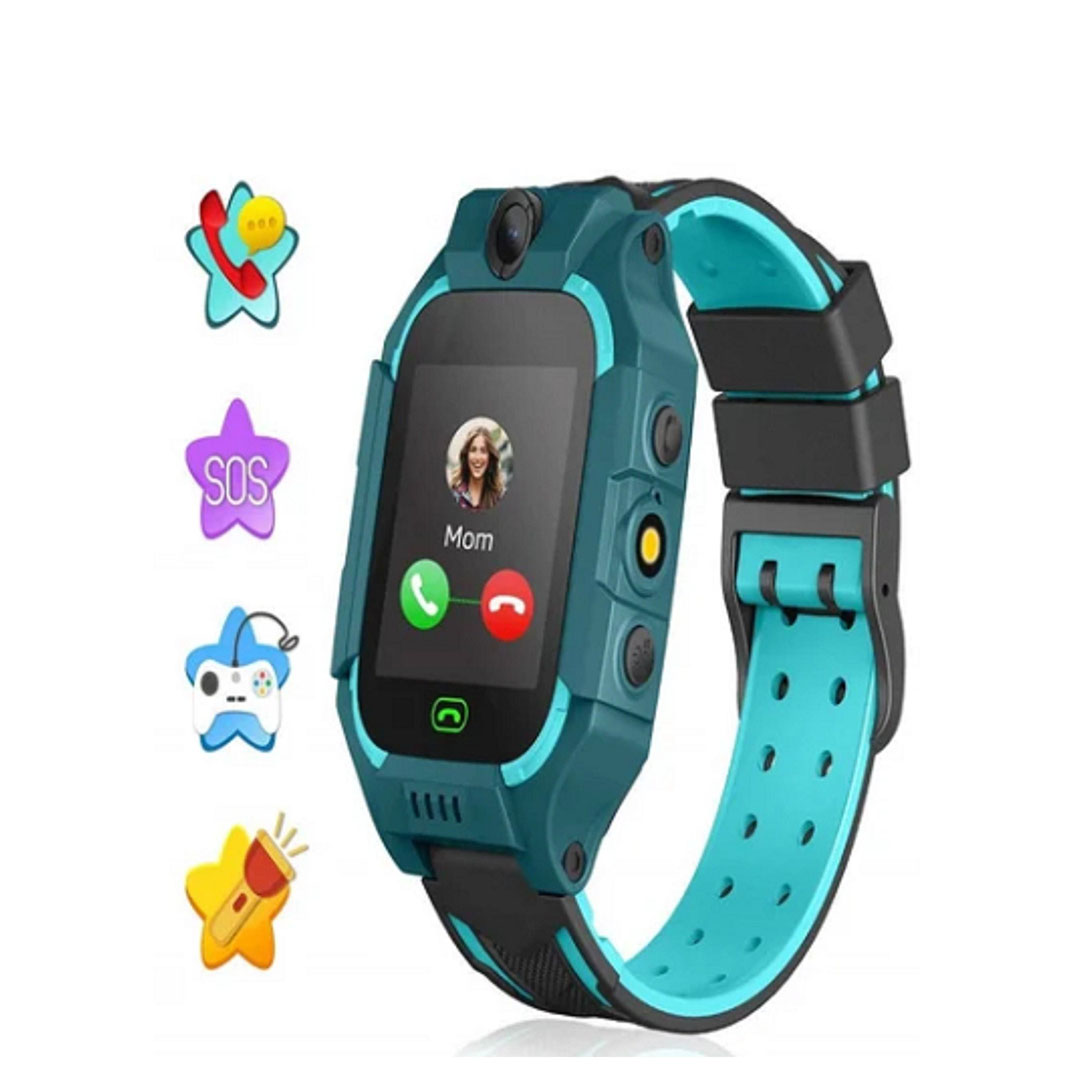 Z7 ساعة يد ذكية مع نظام GPS للأطفال - أخضر