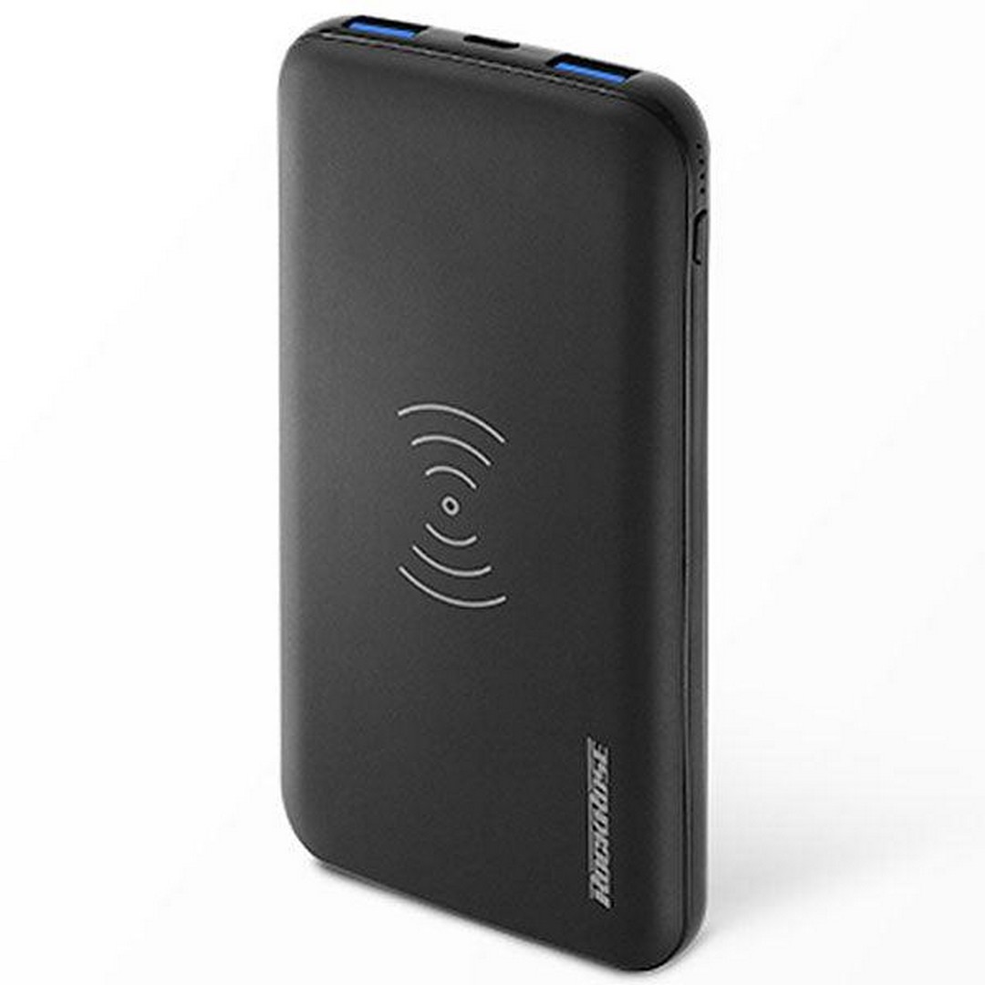 باور بانك روك روز 10000 مللي أمبير - شحن لاسلكي - رمادي