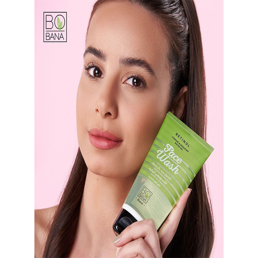 غسول وجه بوبانا بالريتينول - 150 مل