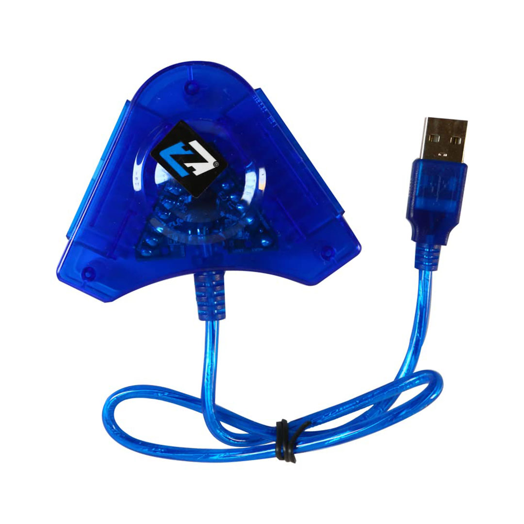 محول USB لجهاز PS2 - أزرق