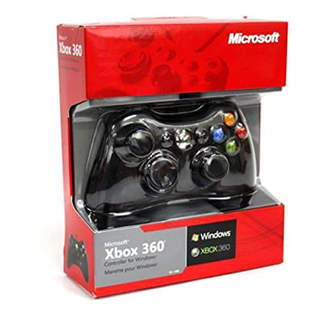 وحدة تحكم سلكية Xbox 360 من مايكروسوفت - أسود