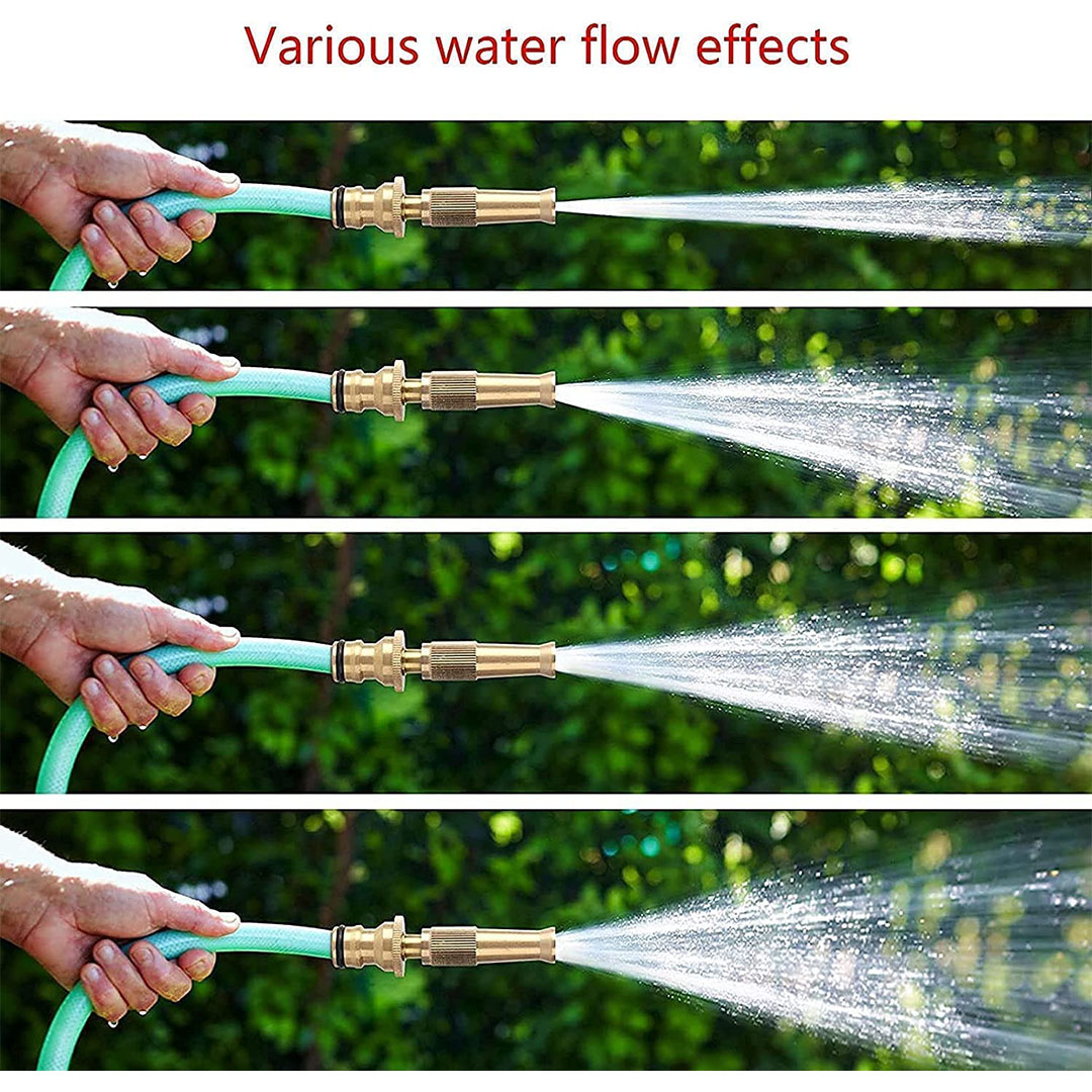 رشاش مياه عالي الضغط بفوهة نحاسية 1/2 بوصة