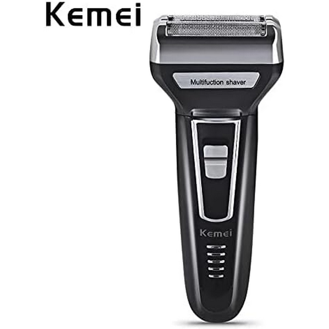 ماكينة حلاقة الشعر كيمي 3 في 1 - أسود - KM-6558