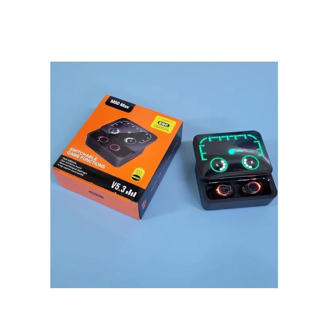 M90 max سماعة بلوتوث لاسلكية - أسود