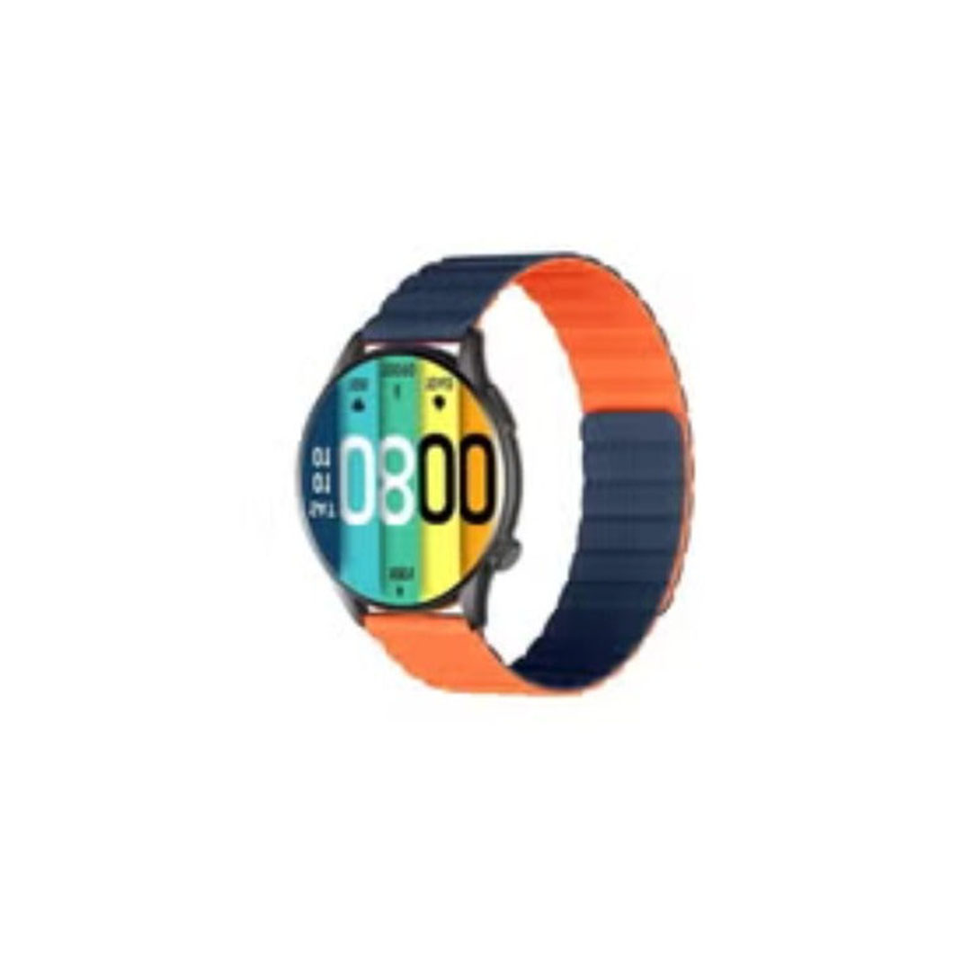 KR Pro ساعة سمارت - 1.43 بوصة - برتقالي/كحلي