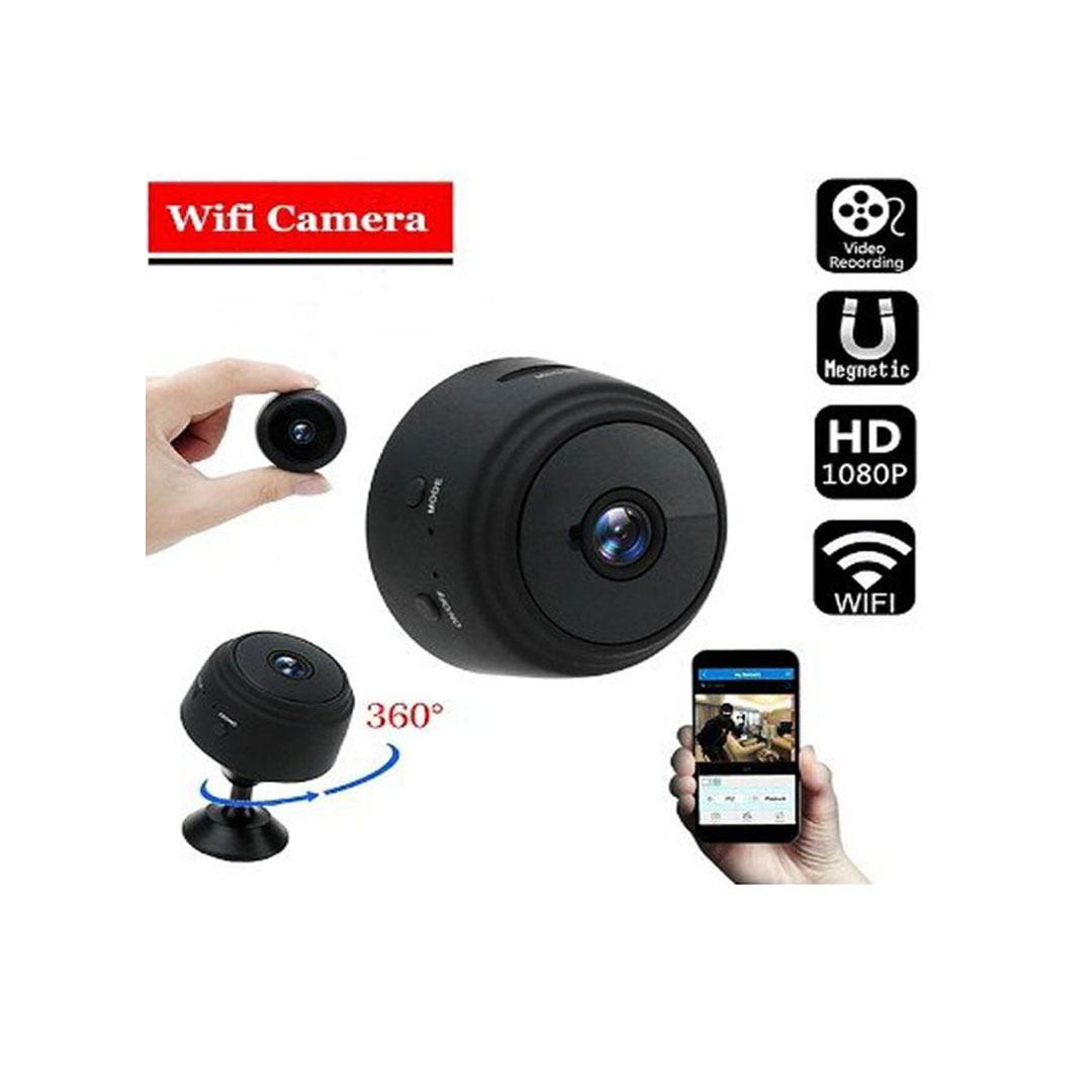 كاميرا مراقبة صغيرة HD عالية الدقة - أسود