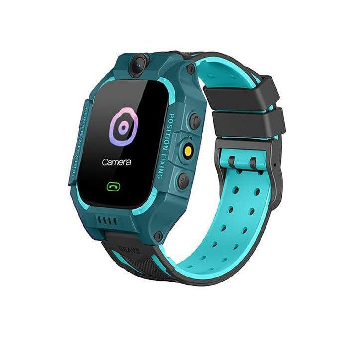 Z7 ساعة يد ذكية مع نظام GPS للأطفال - أخضر