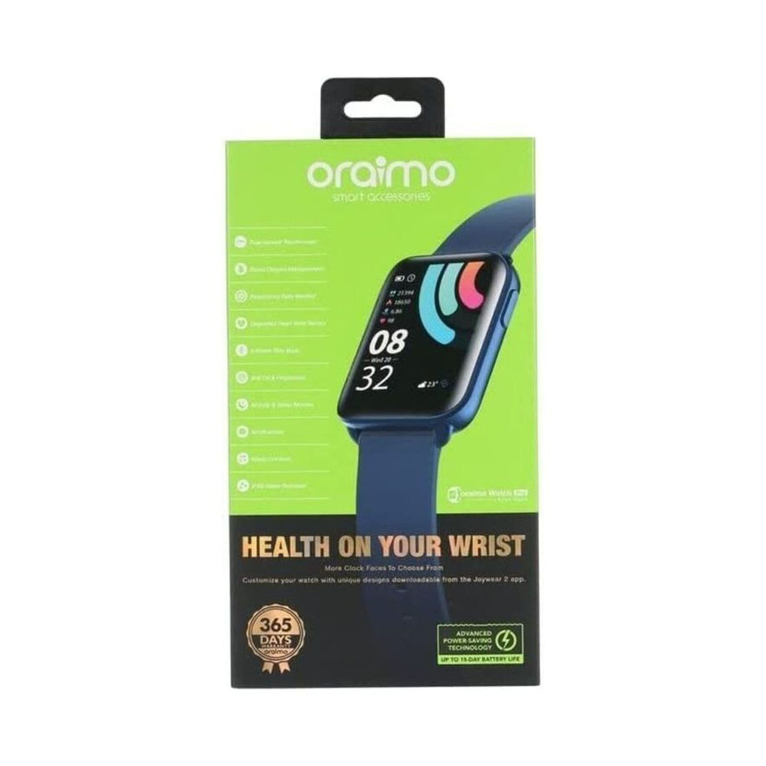 Osw-16p ساعة سمارت - 1.69 بوصة - أزرق