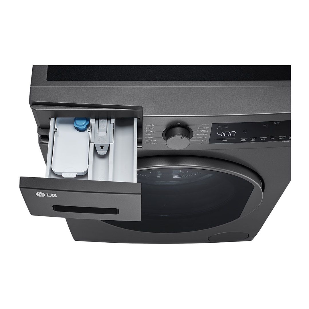 F2T2TYM1S غسالة ملابس فول اوتوماتيك 8 كيلو - رمادي غامق