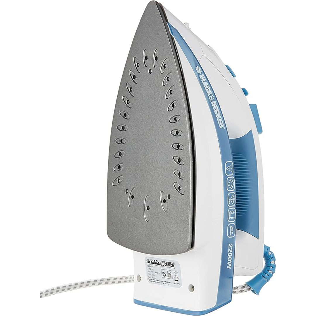 X2200-B5 مكواه كهربائية - 2200 وات - أبيض/أزرق