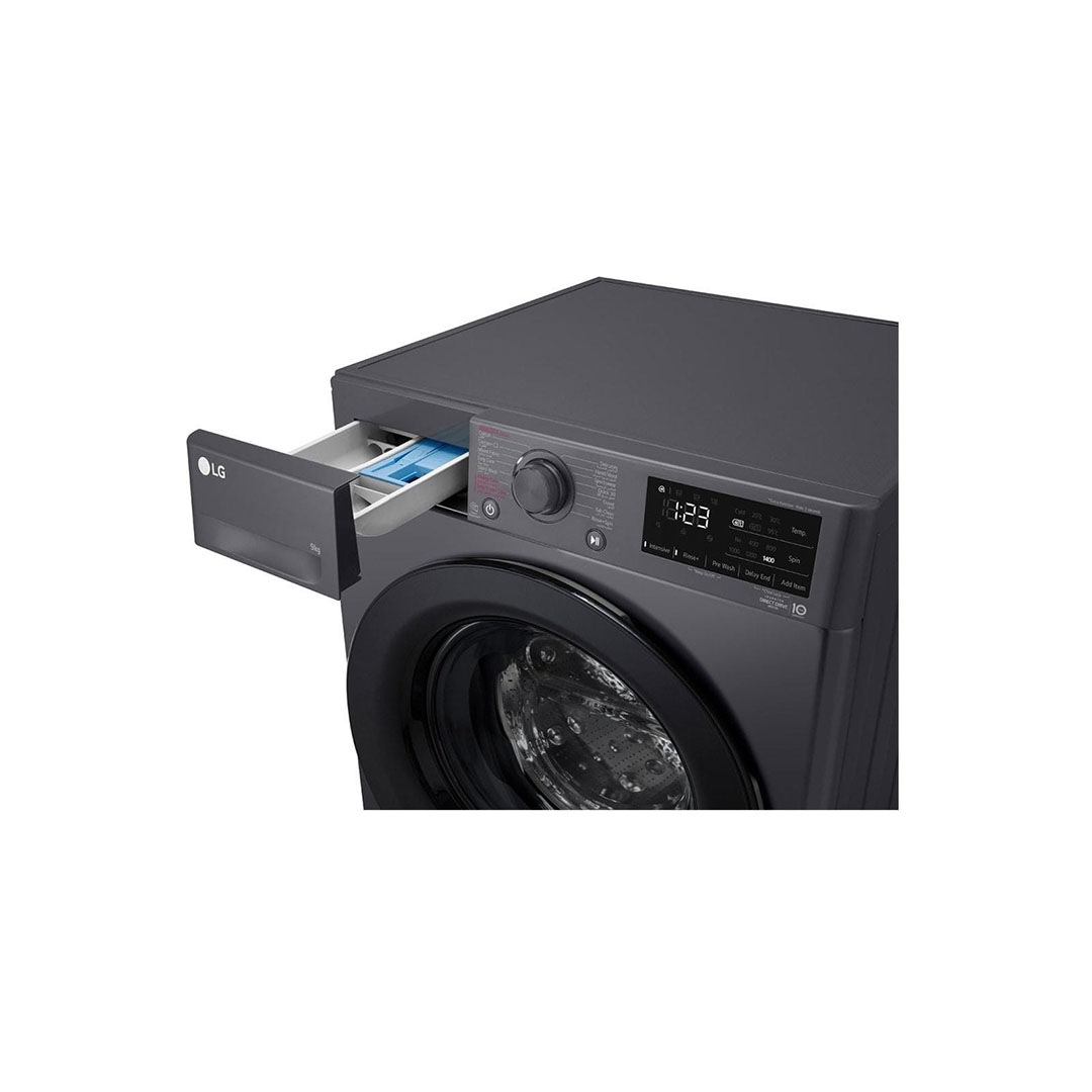 F4R3VYG6J غسالة فول أوتوماتيك 9 كيلو - أسود