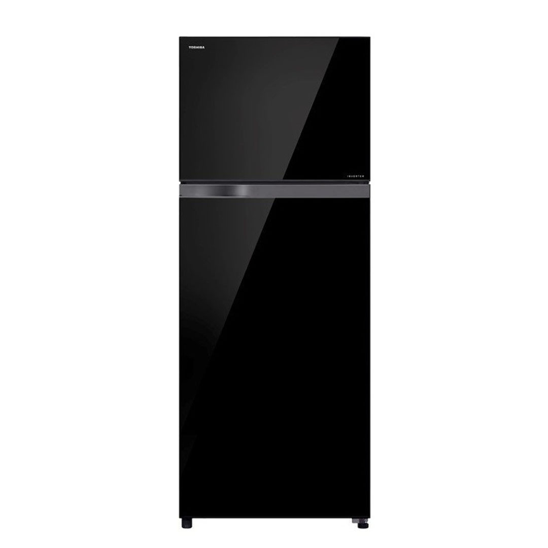 ثلاجة توشيبا انفرتر نوفروست 395 لتر - أسود - GR-EF51GZ-XK