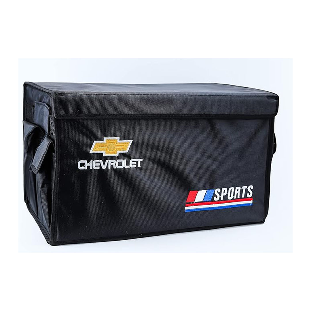 صندوق تخزين منظم لشنطة العربية - شيفورلية - أسود