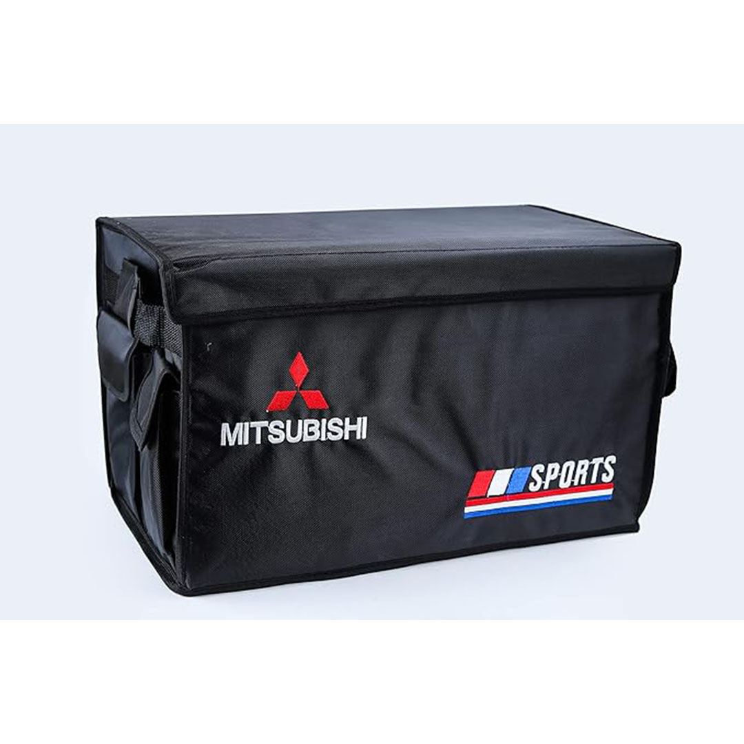 صندوق تخزين منظم لشنطة العربية - متسوبيشى - أسود