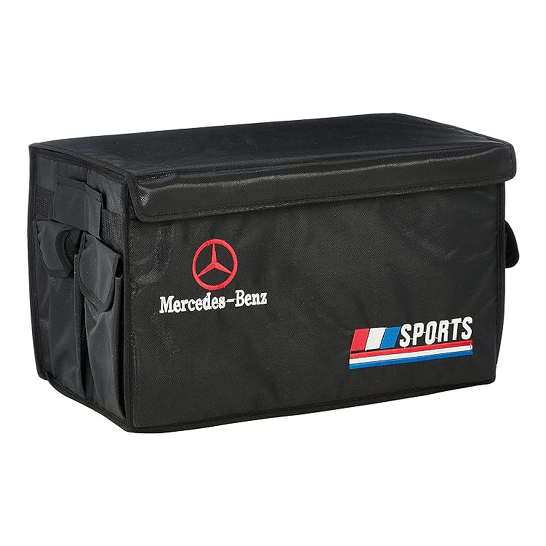 صندوق تخزين منظم لشنطة العربية - مرسيدس - أسود