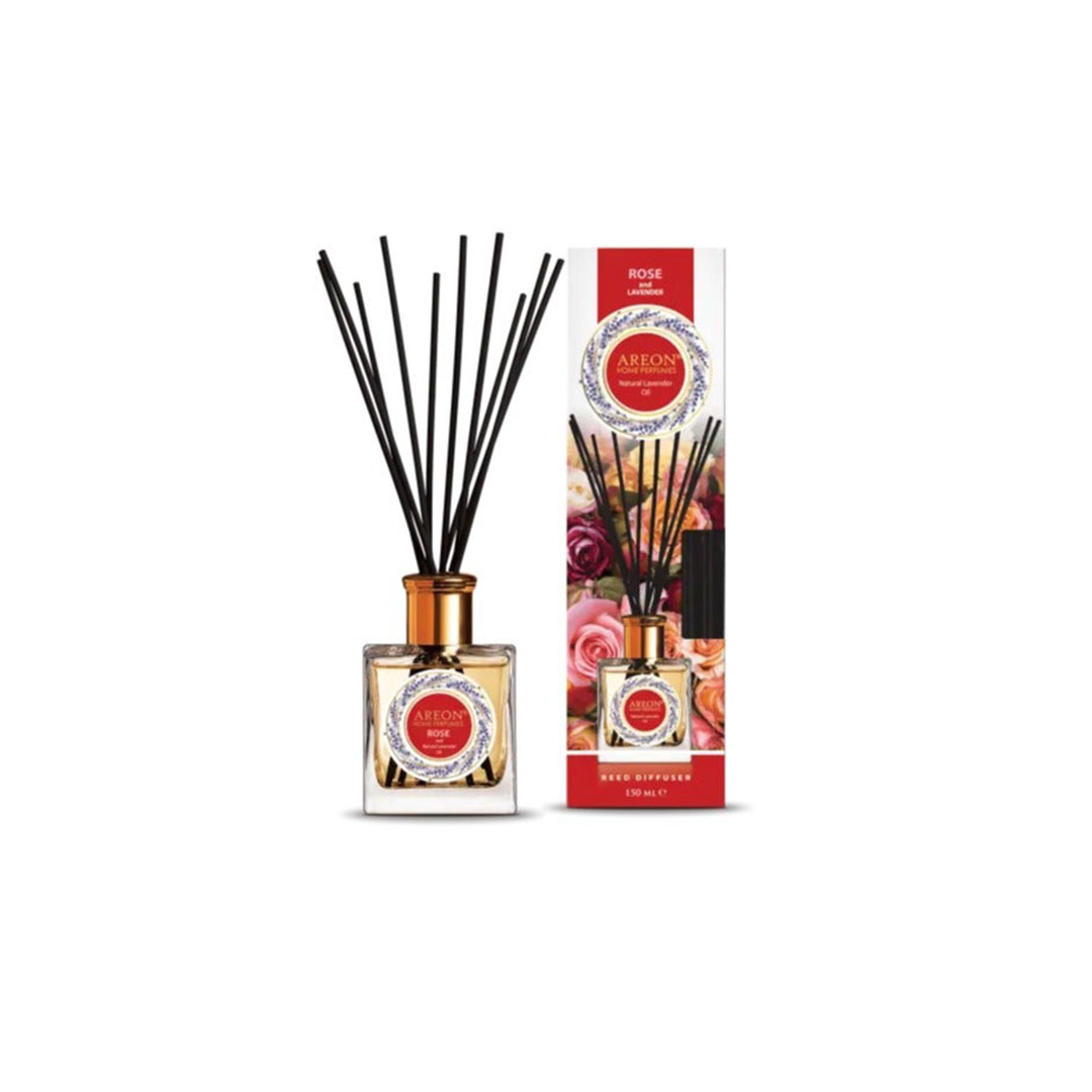 فواحة عطر أريون للمنزل والمكتب - زيت الورد ولافندر - 150 مل