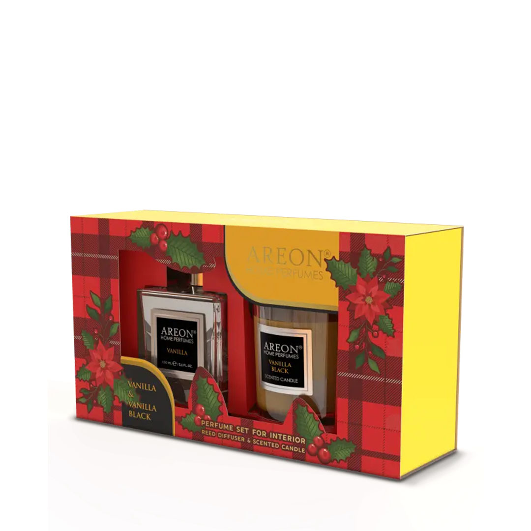 عرض كاندل 120 جرام + معطر ستيكس 150 ملي من اريون - فانيلا